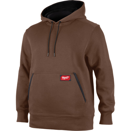 Midweight Pullover Hoodie, Men's, 3X-Large, Brown