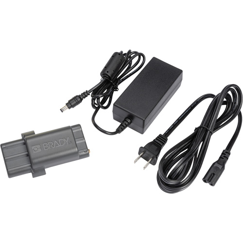 Li-Ion Battery Pack & AC Adapter Power Kit for M210 Handheld Label Maker