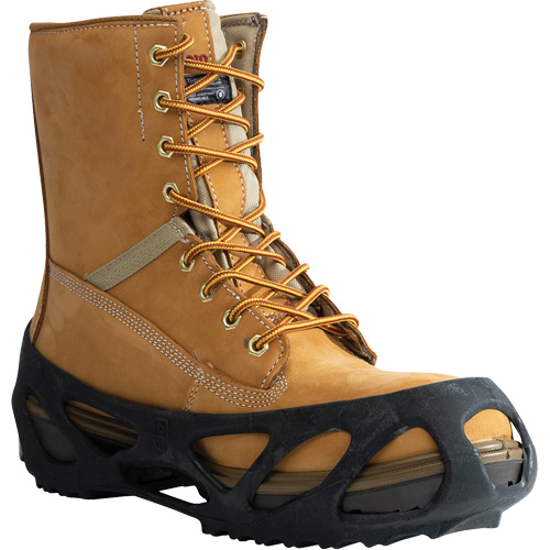 Brass Stride® Non-Sparking Ice Cleats, Brass, Stud Traction, Large