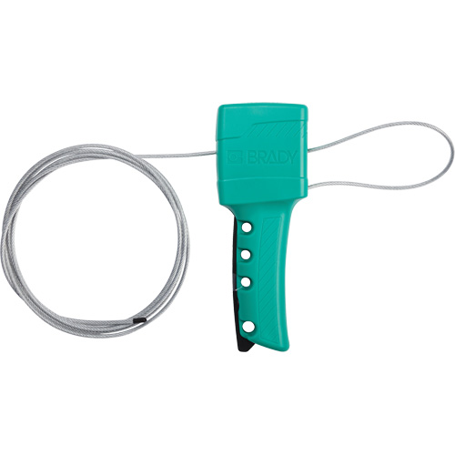 Red All Purpose Cable Lockout, 8' Length