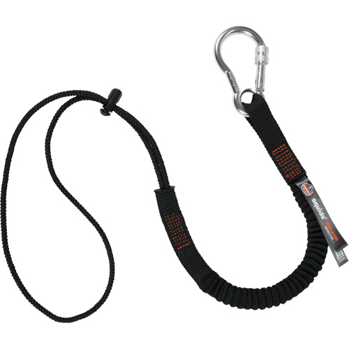 Squids 3105 Tool Lanyard, Bungee, Carabiner/Loop