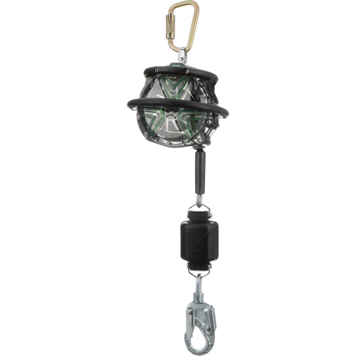V-Edge™ Leading Edge Self-Retracting Lifeline, 30', Galvanized Steel, Stationary/Swivel