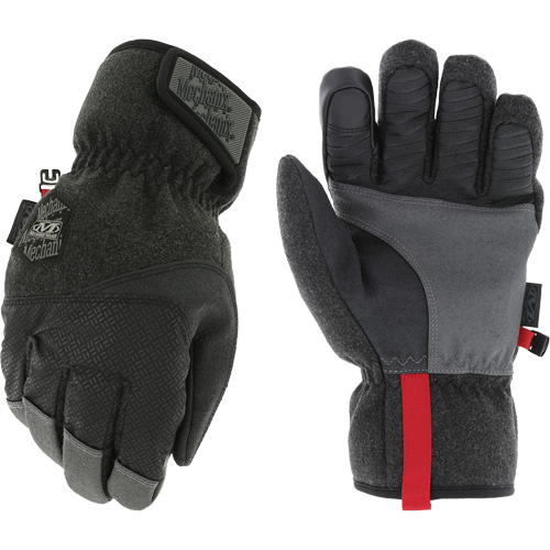 Coldwork™ Windshell Gloves, Synthetic Palm, Size 8