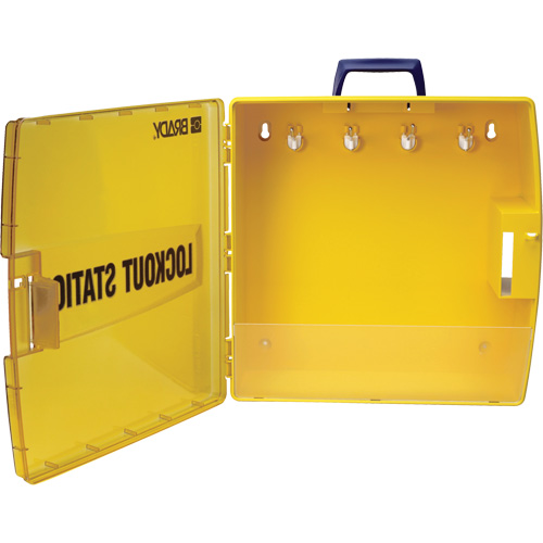 Ready Access Lockout Station, None Padlocks, 40 Padlock Capacity, Padlocks Not Included