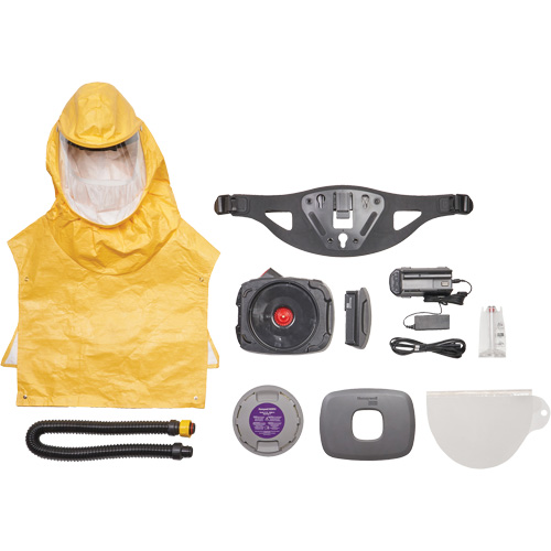 PA700 DECON PAPR Starter Kit with PA111, Lithium-Ion Battery