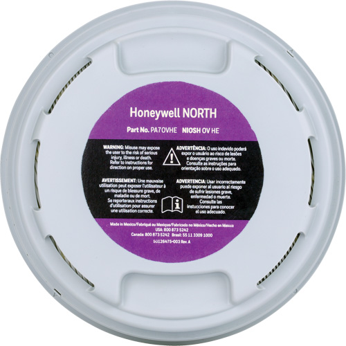 HEPA Filter Cartridge, Organic Vapour