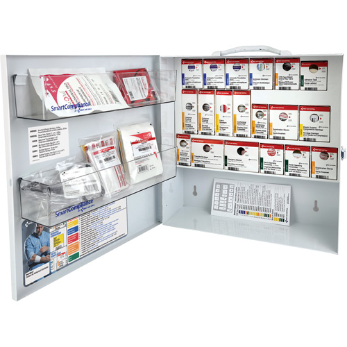 SmartCompliance® First Aid Cabinet, Meets CSA Z1220-17 Type 2 Low-Risk Environment, Small (2-25 Workers)
