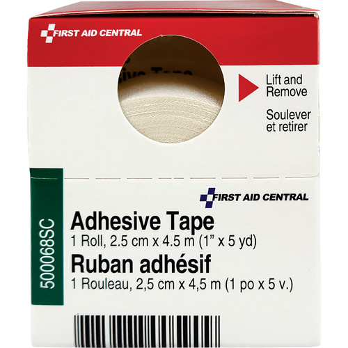SmartCompliance® Refill Adhesive First Aid Tape, Class 1, 15' L x 1" W