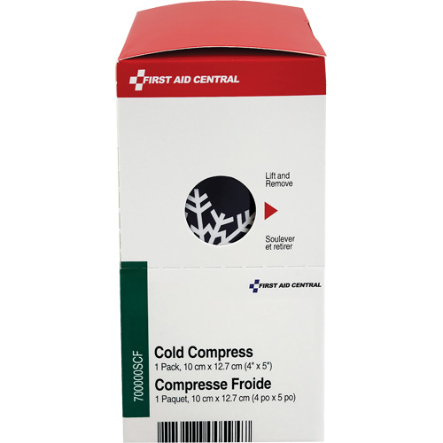SmartCompliance® Refill Instant Compress, Cold, Single Use, 4" x 5"