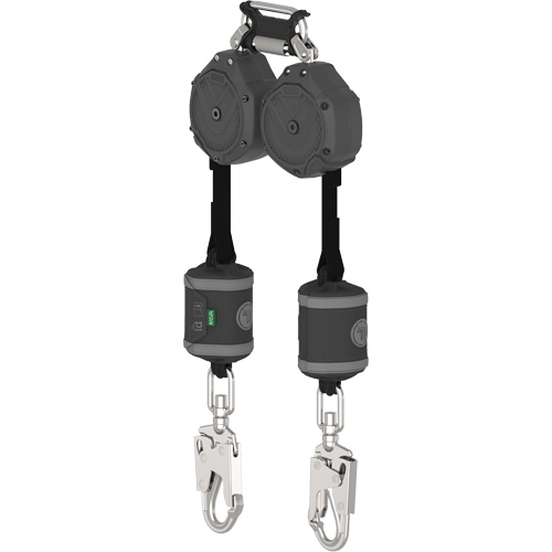 V-Shock® Non-Leading Edge Personal Fall Limiter, 6', Web, Swivel