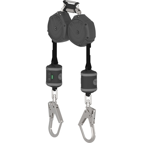 V-Shock® Non-Leading Edge Personal Fall Limiter, 8', Web, Stationary