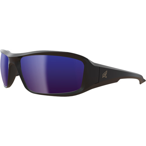 Edge Brazeau Safety Glasses, Blue Mirror Lens, ANSI Z87+/Meets/Exceeds CSA Z94.3