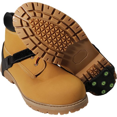 Icetred™ Heel Traction Device, Rubber/Tungsten Carbide, Stud Traction, One Size