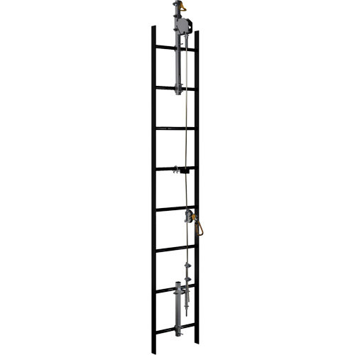 Lad-Saf™ Cable Vertical Safety System, Stainless Steel