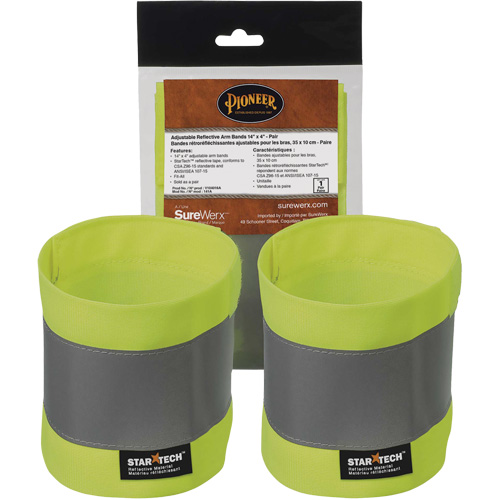 141A High-Visibility Adjustable Armbands