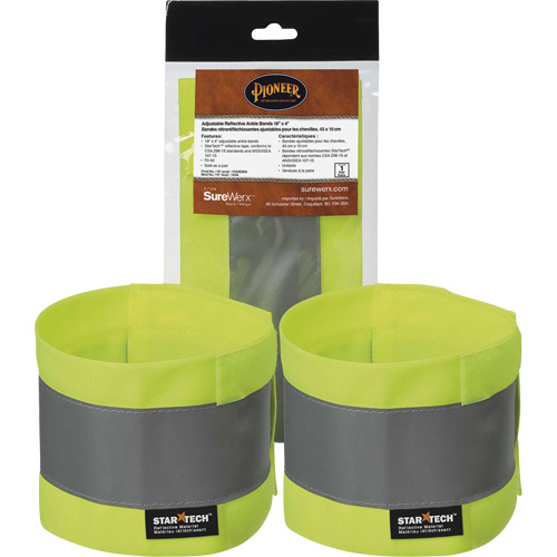 143A High-Visibility Adjustable Ankle Bands