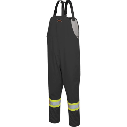 5629BK The Rock 300D Bib Pants, Polyester, 3X-Large, Black
