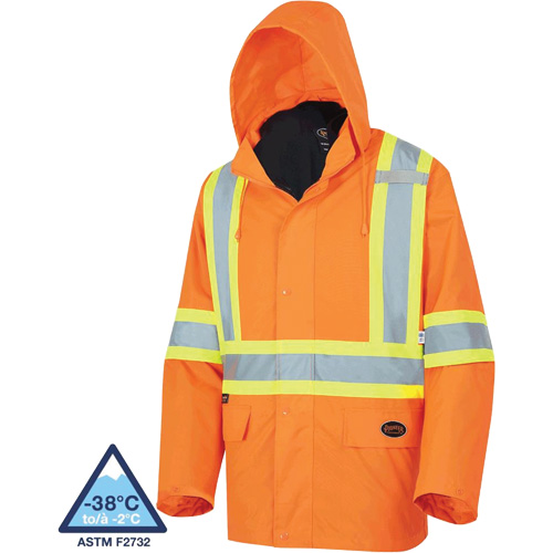 5632 The Rock 3-in-1 Parka, High Visibility Orange, Large