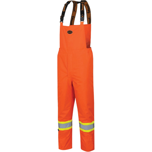 5053 The Rock 300D Insulated Bib Pants, Polyester, Large, High Visibility Orange