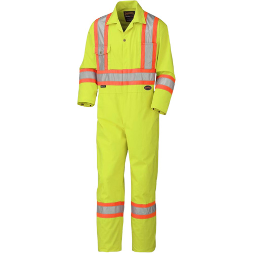 5512 Coveralls, 54, High Visibility Lime-Yellow