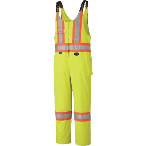 6616 Overalls, Poly-Cotton, 56, High Visibility Lime-Yellow