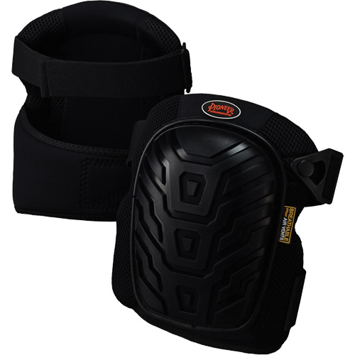169 Air Vented Knee Pad, Hook and Loop Style, Gel Caps, Gel Pads