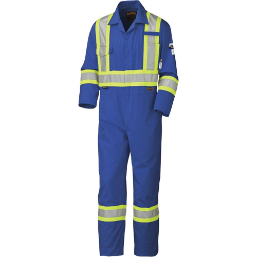 5552T Flame-Gard® FR/Arc-Rated Coverall, Size 56 (Tall), Royal Blue, 9.1 cal/cm²