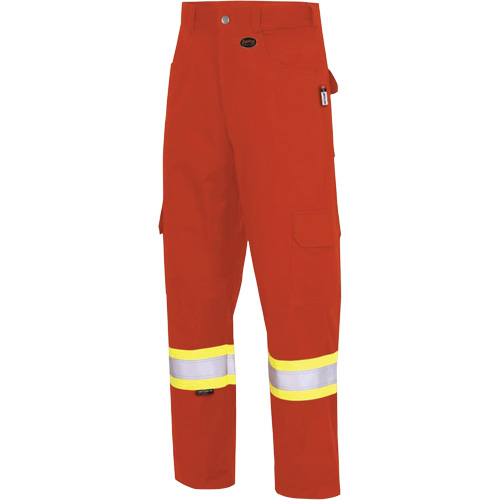 7765 FR-Tech® 88/12 Arc Rated High-Visibility Safety Cargo Pants, 34, x 34, High Visibility Orange, 10 cal/cm²