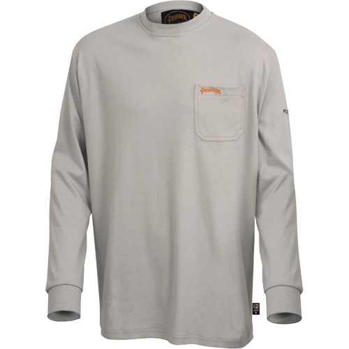333 Flame-Resistant Long-Sleeved Shirt, Medium, Grey