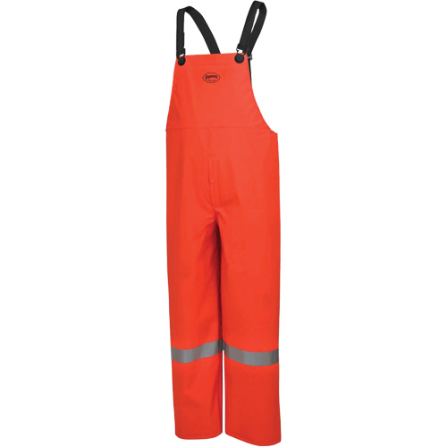 576P FR Safety Bib Pants, 3X-Large, High Visibility Orange
