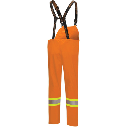 5882 FR/Arc-Rated Waterproof Safety Bib Pants, Medium, High Visibility Orange