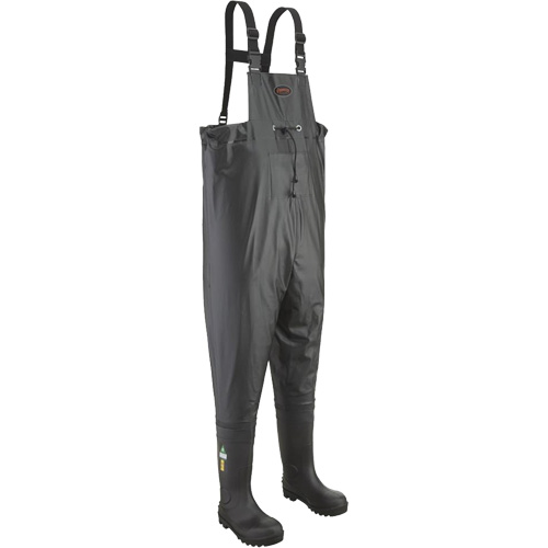 1043 Chest Waders, 10, Steel Toe