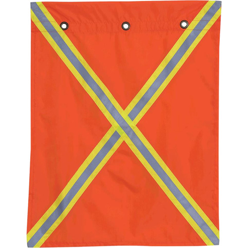 353 Flag with Reflective Tape, Polyester