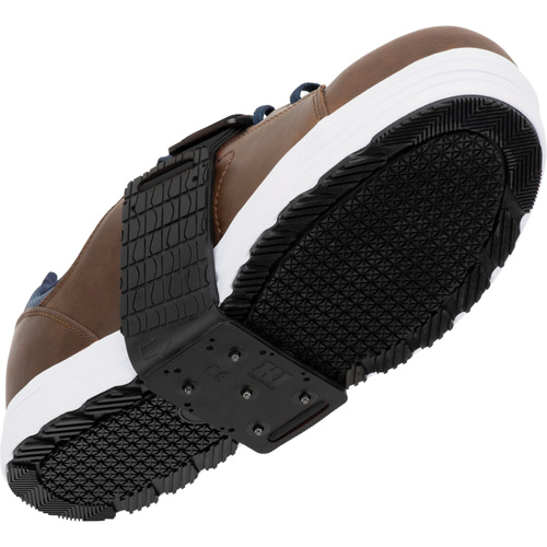 Slim Profile Ice Cleat, Tungsten Carbide, Stud Traction, One Size