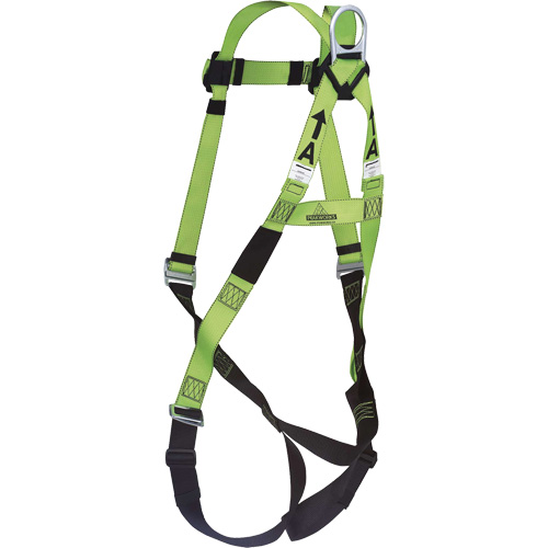 FBH-10000A Contractor Series Safety Harness, CSA Certified, Class A, 400 lbs. Cap.