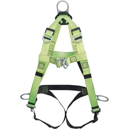 FBH-10000J Contractor Series Safety Harness, CSA Certified, Class AELP, 400 lbs. Cap.