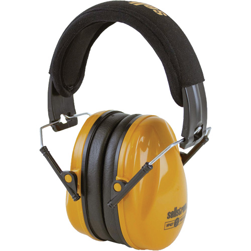 HP427 Premium Earmuffs, Folding Headband, 27 NRR dB