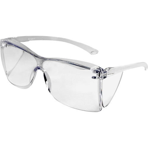 Guest-Gard™ OTG Safety Glasses, Clear Lens, ANSI Z87+/Meets/Exceeds CSA Z94.3