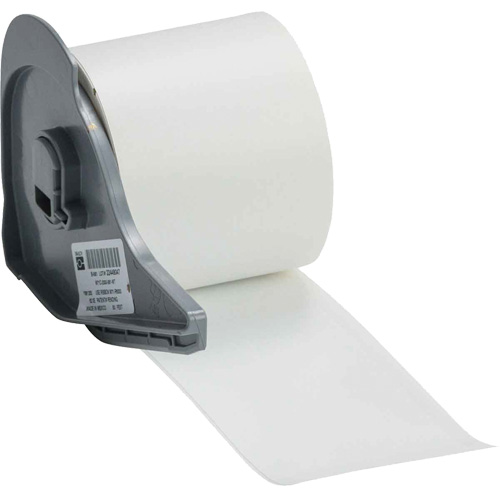 Repositionable Multi-Purpose Label Tape, Vinyl, White, 2" Width