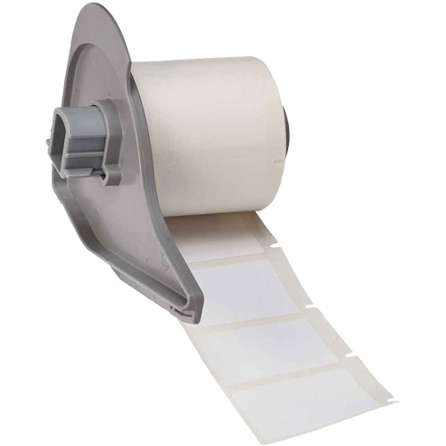 Harsh Environment Multi-Purpose Labels, Polyester, 1.5" L x 1" H, White