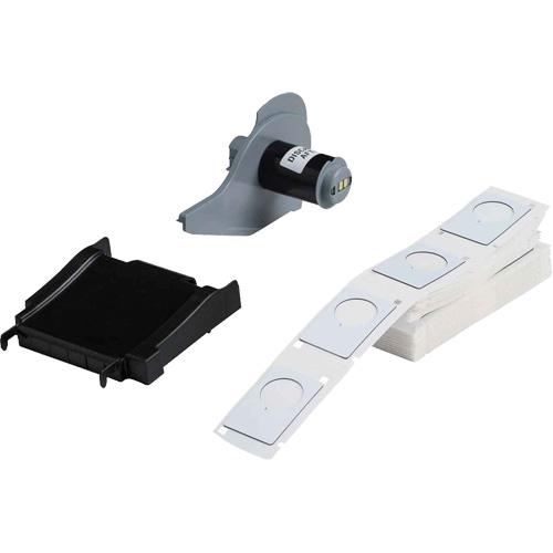 Raised Panel Labels, Polyester, 1.2" L x 1.9" H, Black