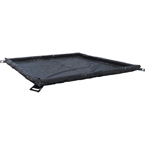 Copolymer 2000 Ultra-Containment Berm, 159 US gal. Capacity, 8' W x 8' L x 4" H, Foam Wall