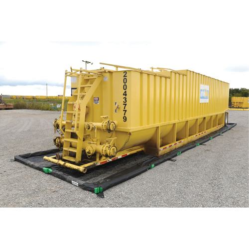 Plus Ultra-Containment Berm®, 897 US gal. Capacity, 12' W x 30' L x 0.3" H, Foam Wall