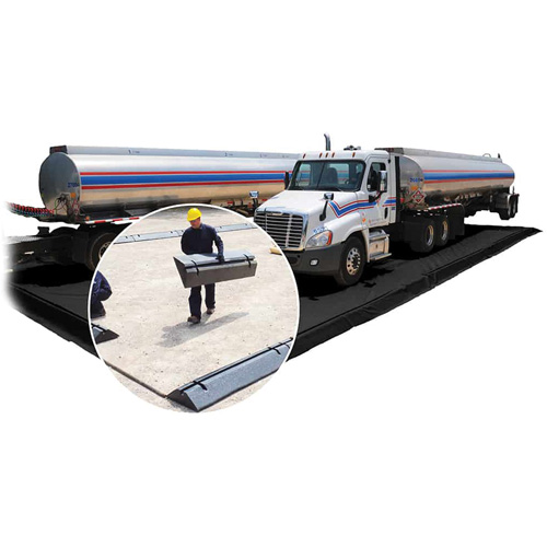 Gorilla Berm Ultra-Containment Berm®, 1263 US gal. Capacity, 13' W x 25' L x 6" H, Foam Wall