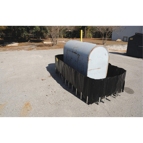 Ultra-550 Containment Sump® Flexible Fuel Tank Container with Drain, 102" L x 72" W, 650 US gal. Capacity