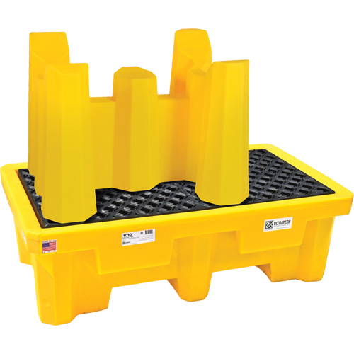 1-Drum Ultra-Drum Rack Containment Systems®, 52" L x 49.5" W x 29" H, 66 US gal. Capacity