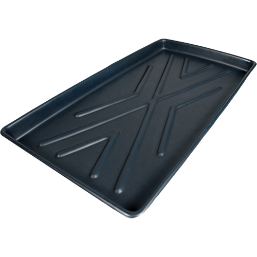 Single-Tray Ultra-Rack Containment Tray®, 44" L x 23.5" W x 2.8" H, 8 US gal. Spill Capacity