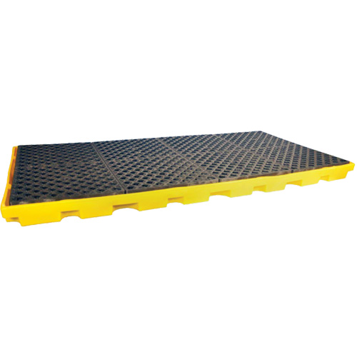 8-Drum Ultra-Spill Deck®, 75 US gal. Spill Capacity, 98.5" x 50" x 5.3"