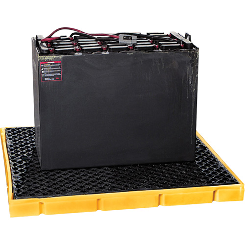 4-Drum Ultra-Spill Deck®, 35 US gal. Spill Capacity, 54.5" x 54.5" x 4.3"