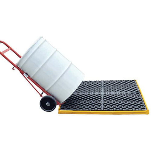 1-Drum Flexible Ultra-Spill Deck® Bladder System, 77 US gal. Spill Capacity, 27" x 24" x 5"